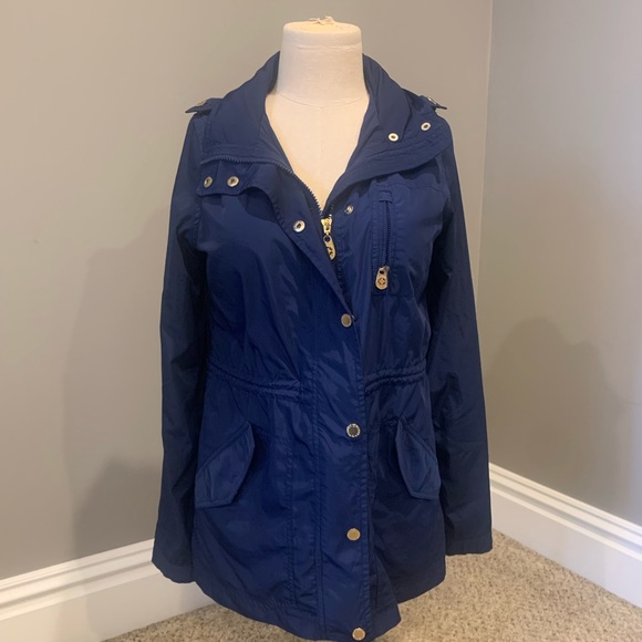 C Wonder Stylist Navy Rain Jacket. Size Small - Picture 2 of 7